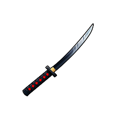 Katana equipment in Anime Expeditions
