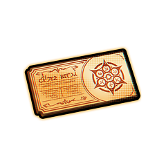 Beginner's Ticket item icon in Anime Expeditions