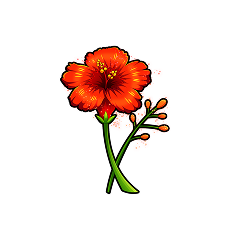 Red Flower item icon in Anime Expeditions